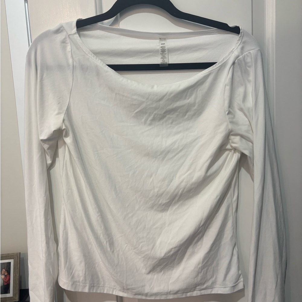 Beyond Yoga Classic White Tee